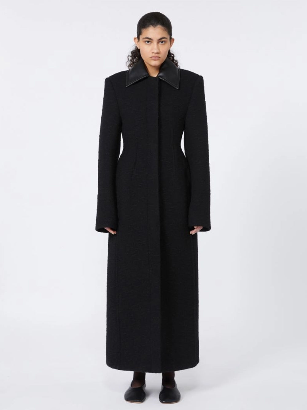 SPORTMAX-AERE CAPPOTTO-2522016053600 003 NERO