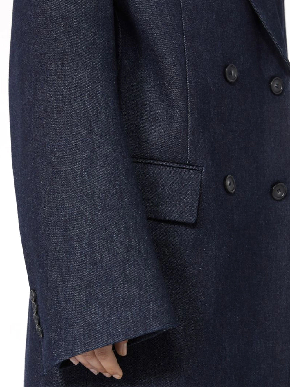 SPORTMAX-ANCELLA BLAZER-2522046053600 001 BLU