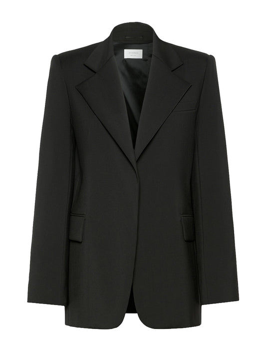 SPORTMAX-BLAZER OVERSIZE-SPXTENACE NERO
