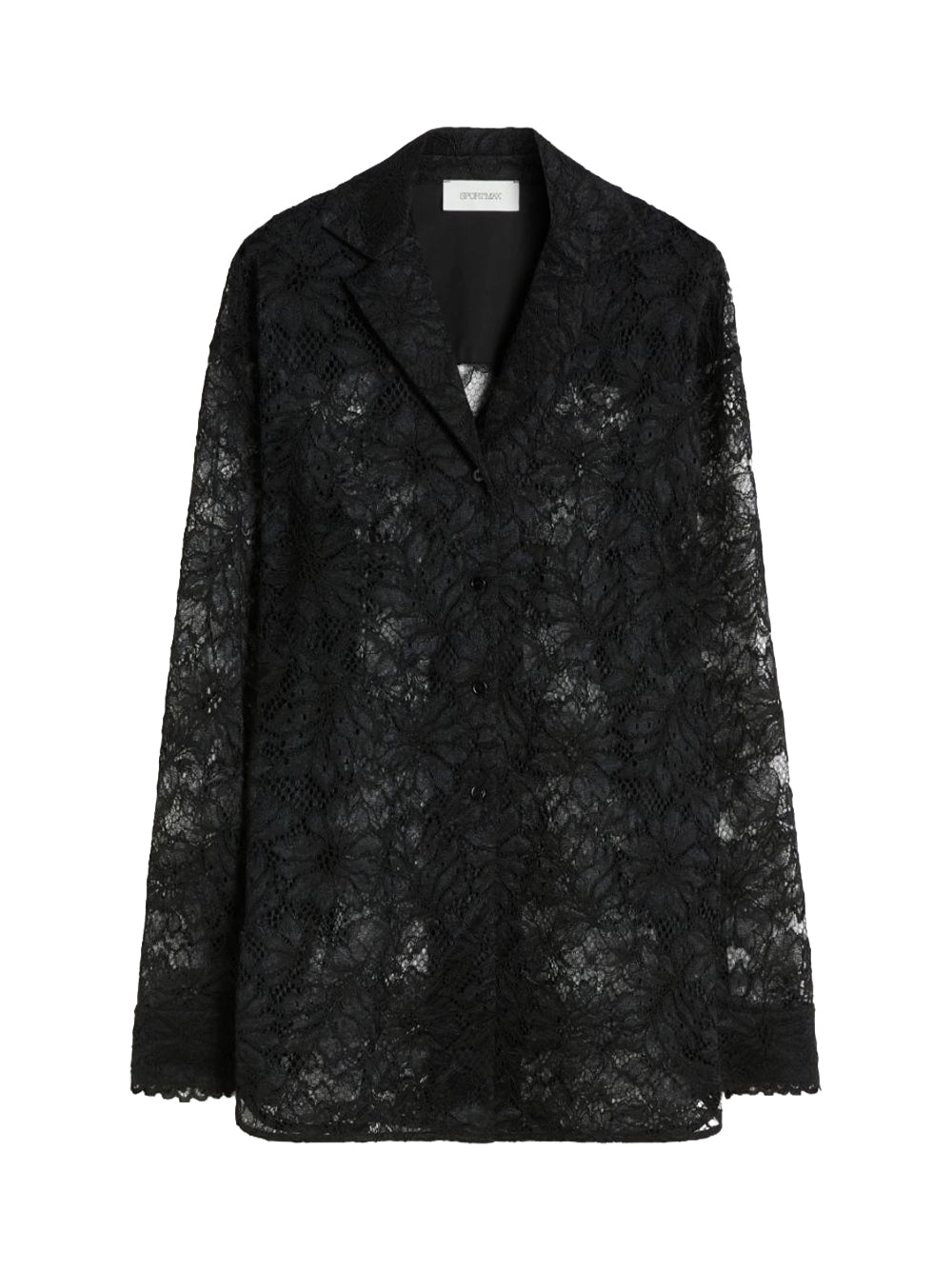 SPORTMAX-CACHI JERSEY BLAZER-2612911012600 002 BLACK
