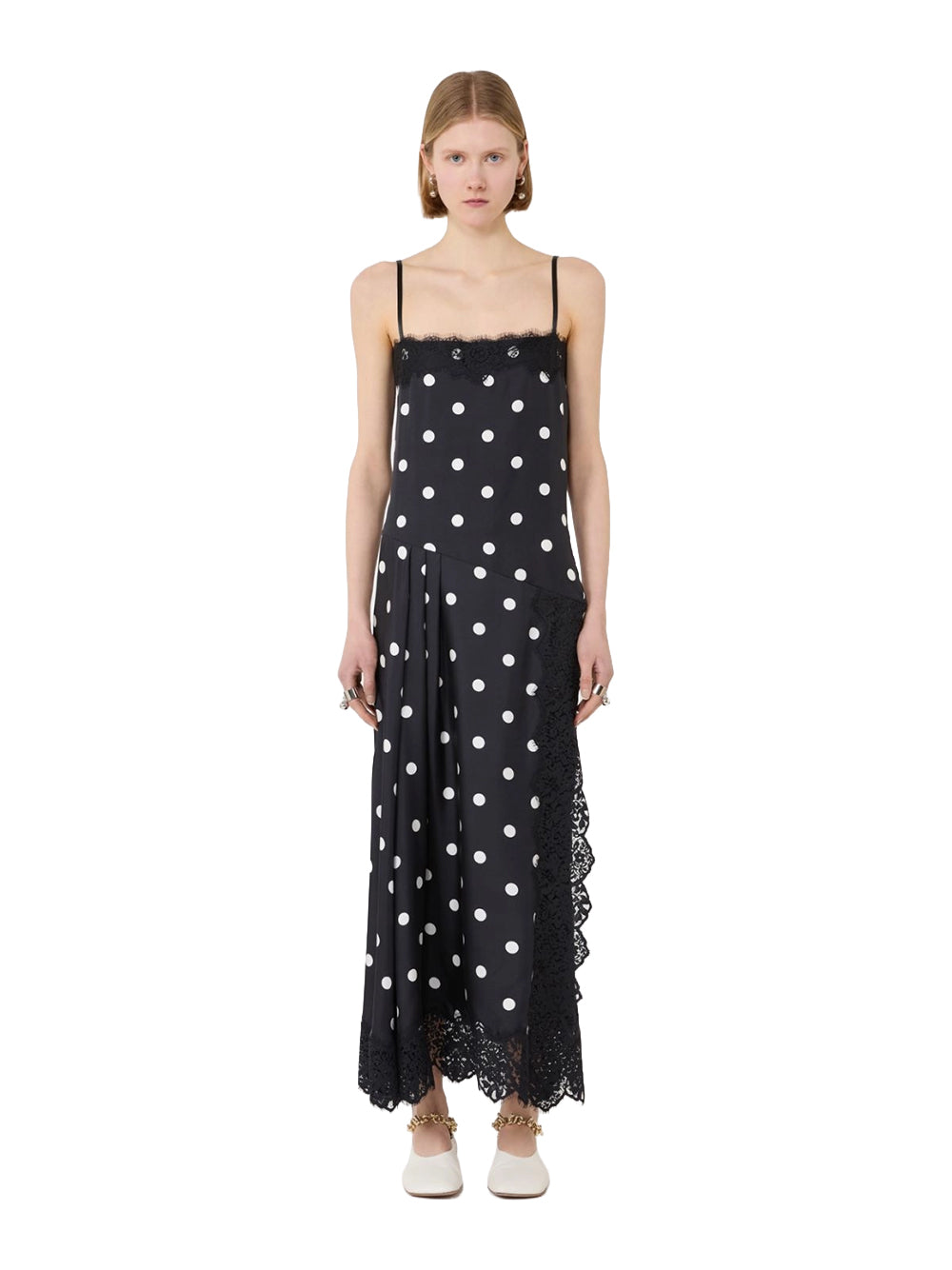 SPORTMAX-CAPO DRESS-2612221032600 003 NERO POIS