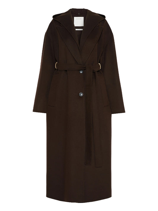 SPORTMAX-CAPPOTTO OVER-SPXOLMO CIOCCOLATO