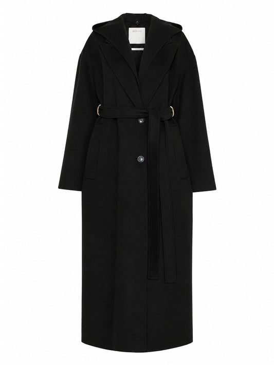 SPORTMAX-CAPPOTTO OVER-SPXOLMO NERO