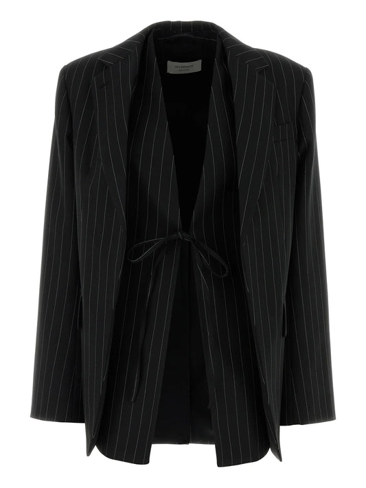 SPORTMAX-DIVINA JACKET-2612041051600 004 NERO