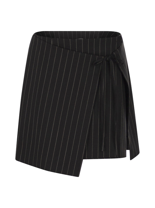 SPORTMAX-FATTI SKIRT-2612101041600 004 NERO