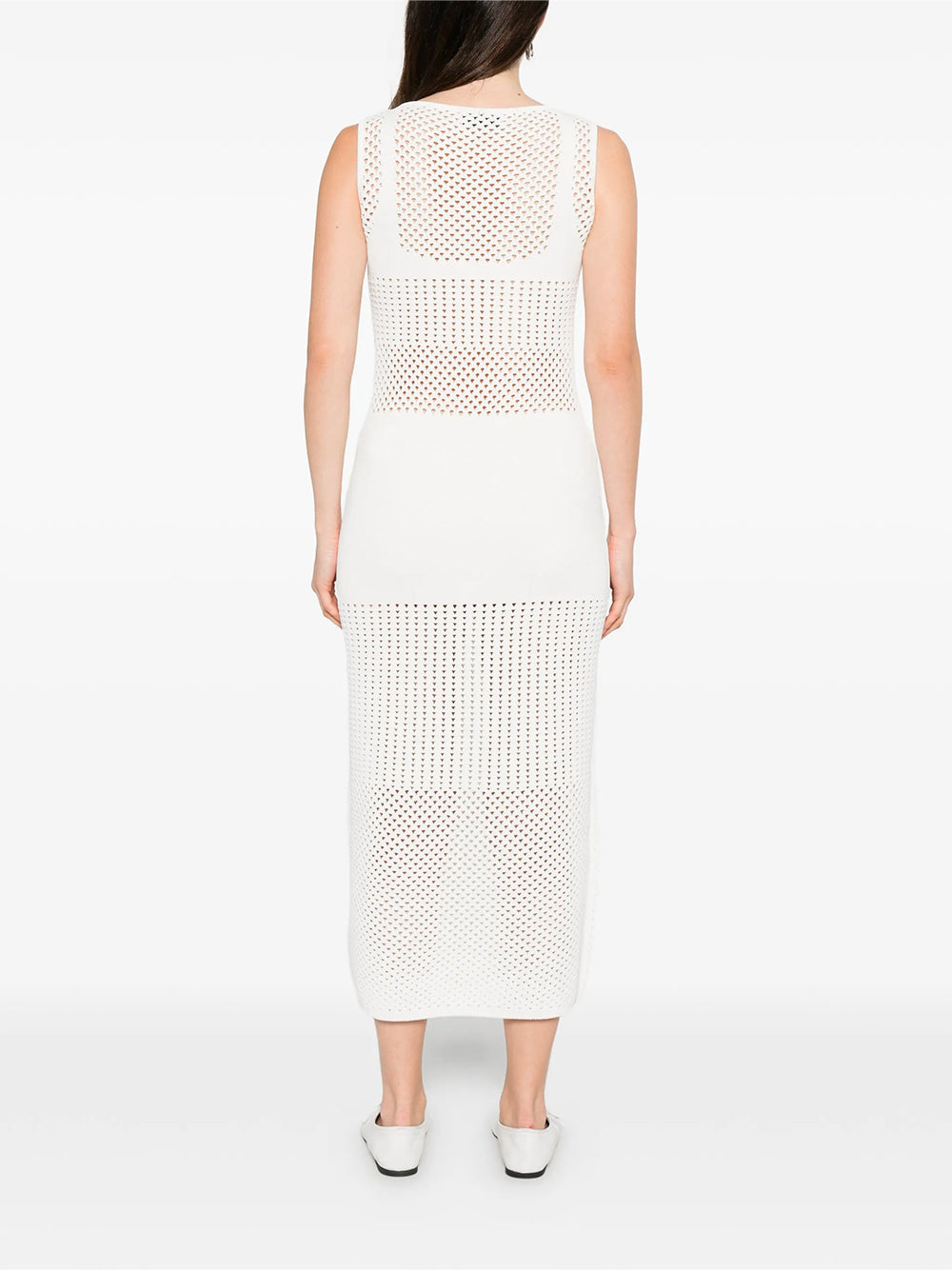 SPORTMAX-FESTA DRESS-2612321012600 001 BIANCO