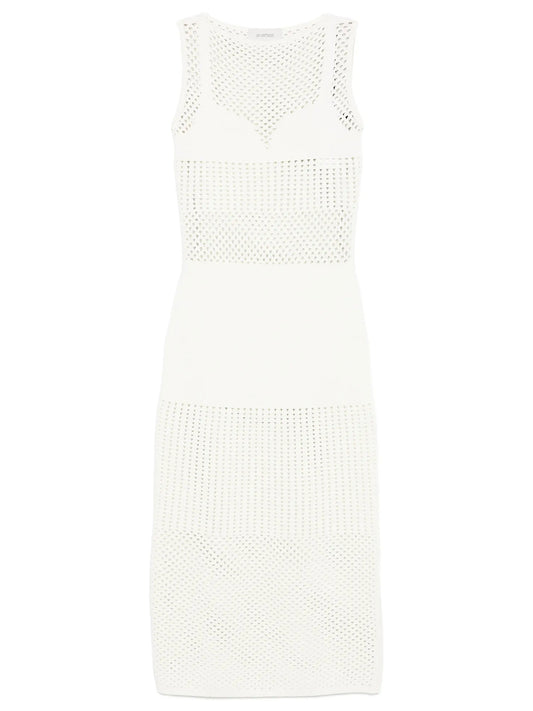 SPORTMAX-FESTA DRESS-2612321012600 001 BIANCO