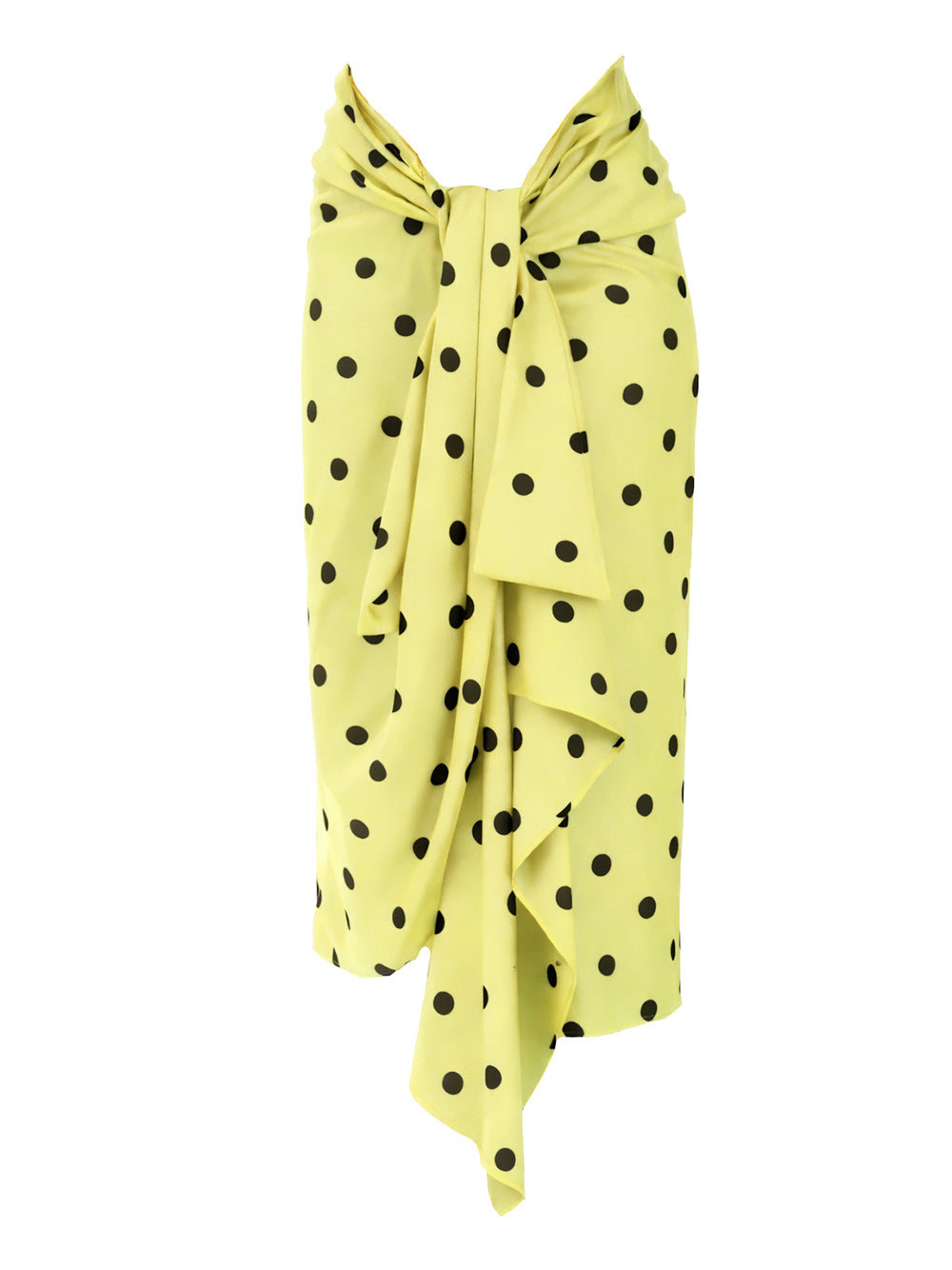 SPORTMAX-GENTILE SKIRT-2612101012600 002 GIALLO POIS