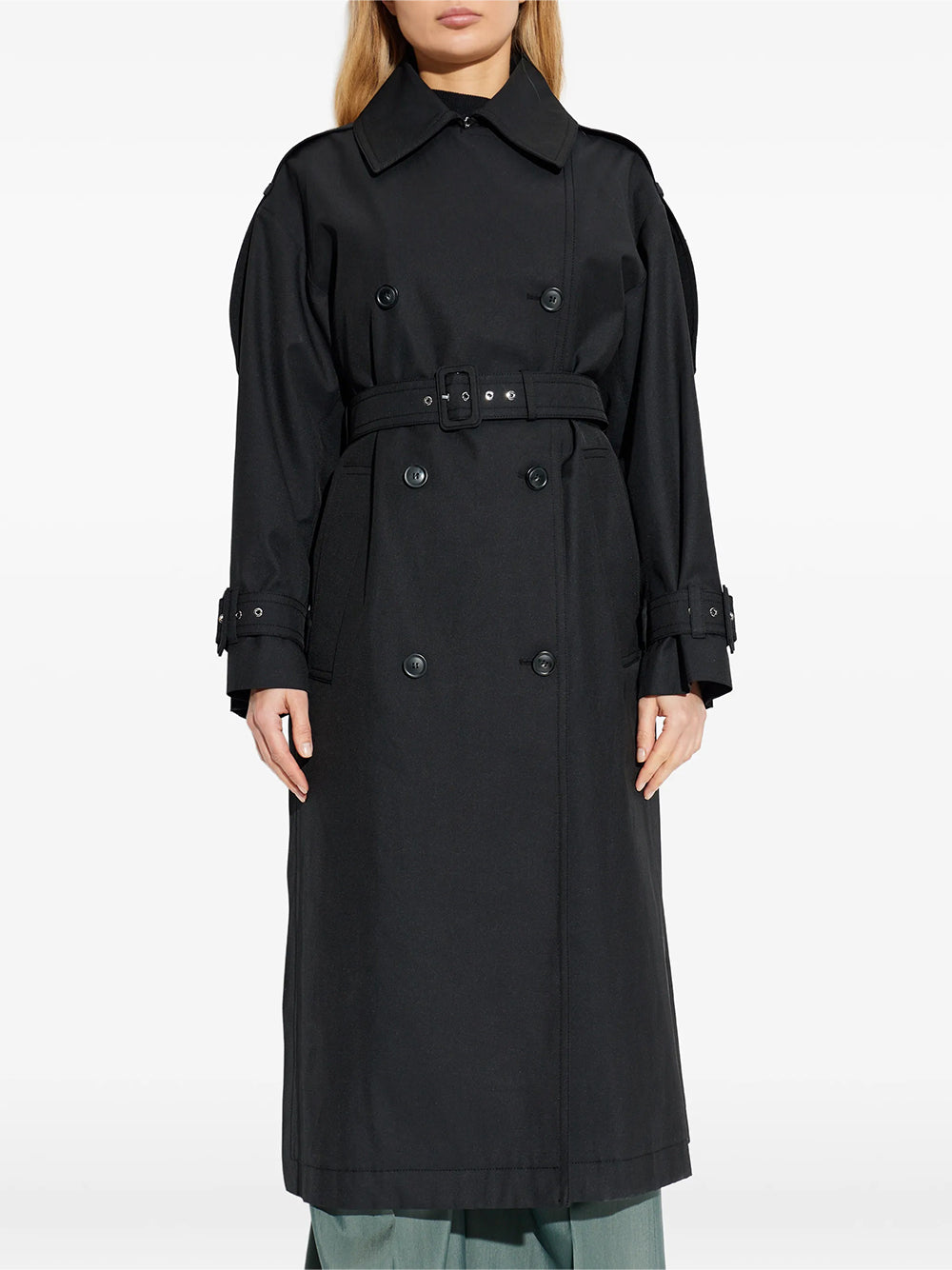 SPORTMAX-GOCCE RAINCOAT-2612021031600 003 NERO