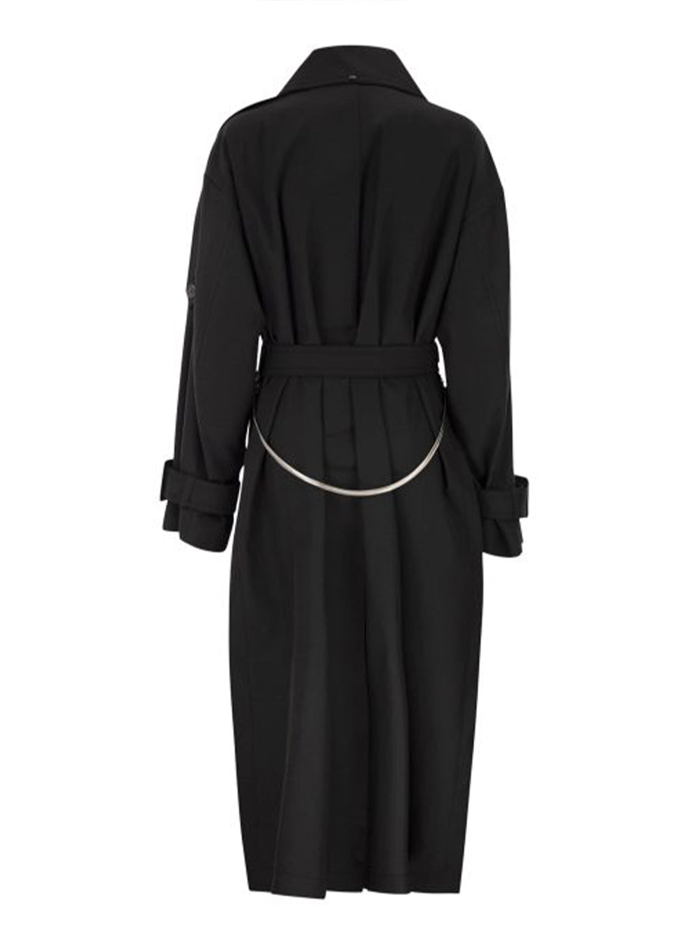 SPORTMAX-GOCCE RAINCOAT-2612021031600 003 NERO