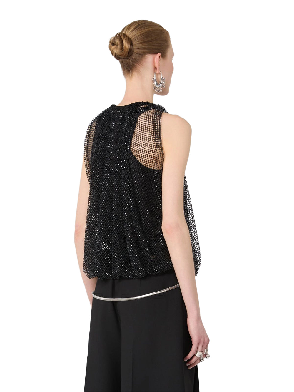 SPORTMAX-NODO TOP-2612941061600 002 NERO