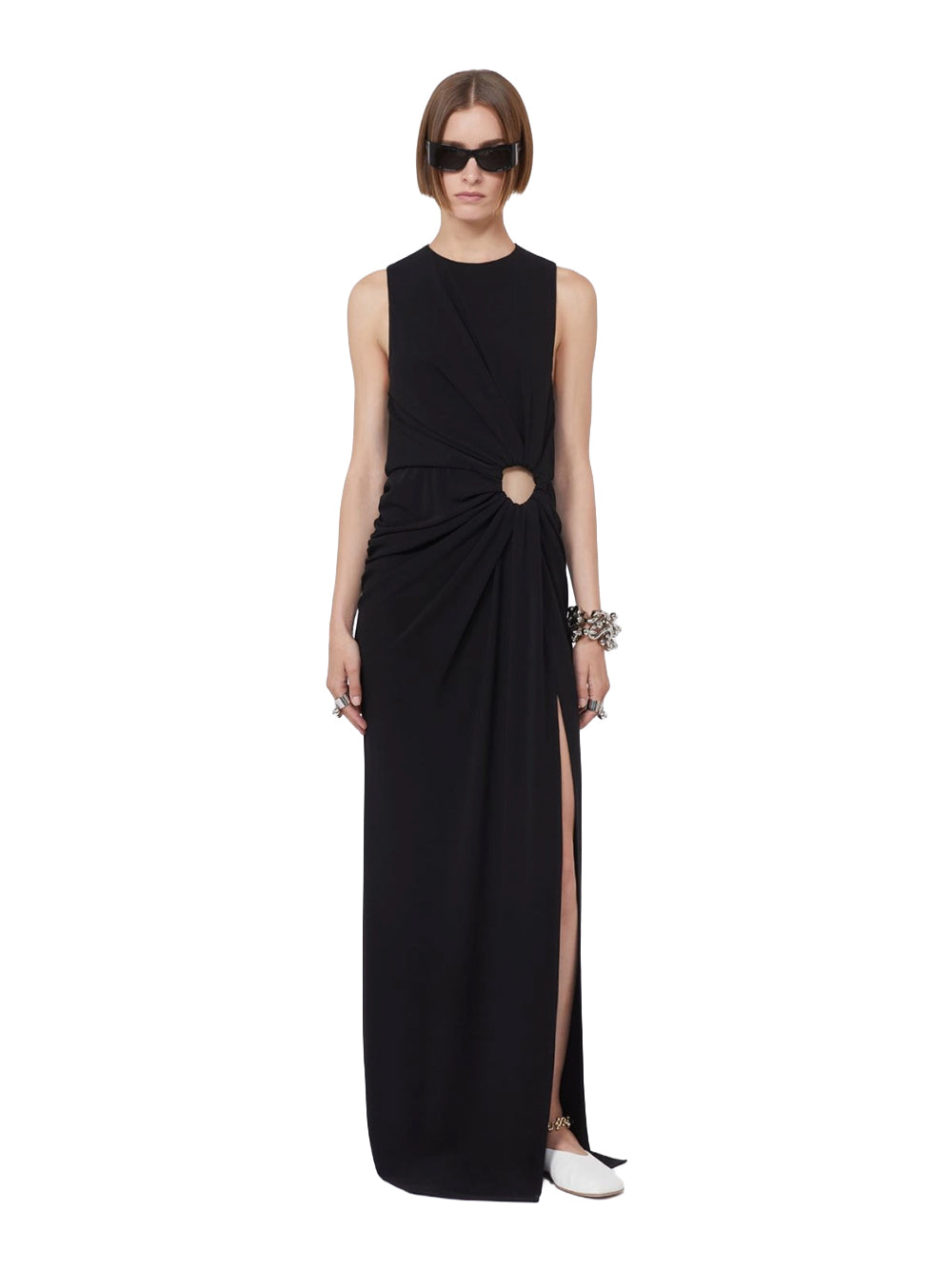 SPORTMAX-SALETTA DRESS-2612621032600 001 NERO