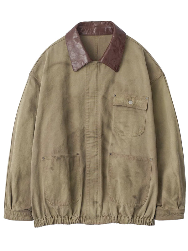 SULFUR DYED OXFORD VINTAGE JACKET