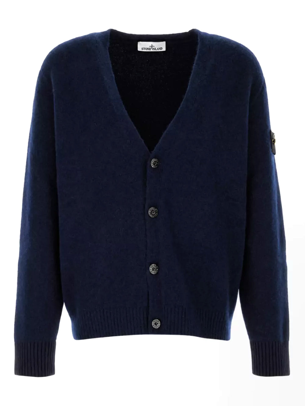 STONE ISLAND-CARDIGAN-L2S155100046S0N22 V0M20 BLUE MELANGE