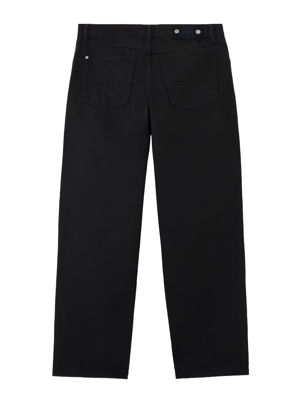 STONE ISLAND-DENIM PANT LOOSE FIT-L2S14J100006S0J32 VJ902 BLACK MEDIUM WASH