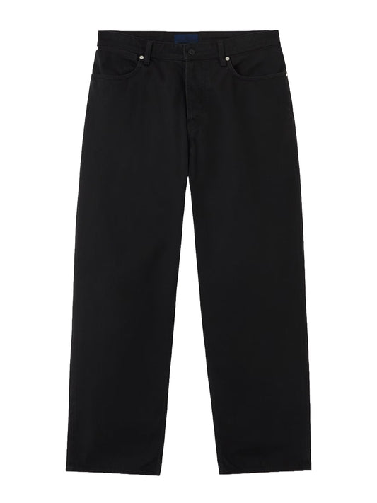 STONE ISLAND-DENIM PANT LOOSE FIT-L2S14J100006S0J32 VJ902 BLACK MEDIUM WASH