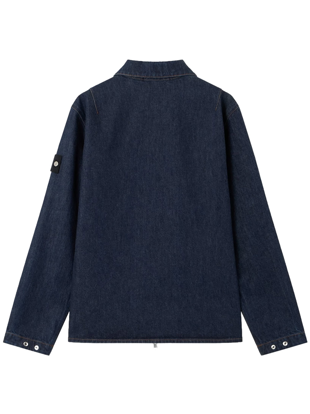 STONE ISLAND-DENIM ZIP OVERSHIRT-L2S141200002S00J7 VJ201