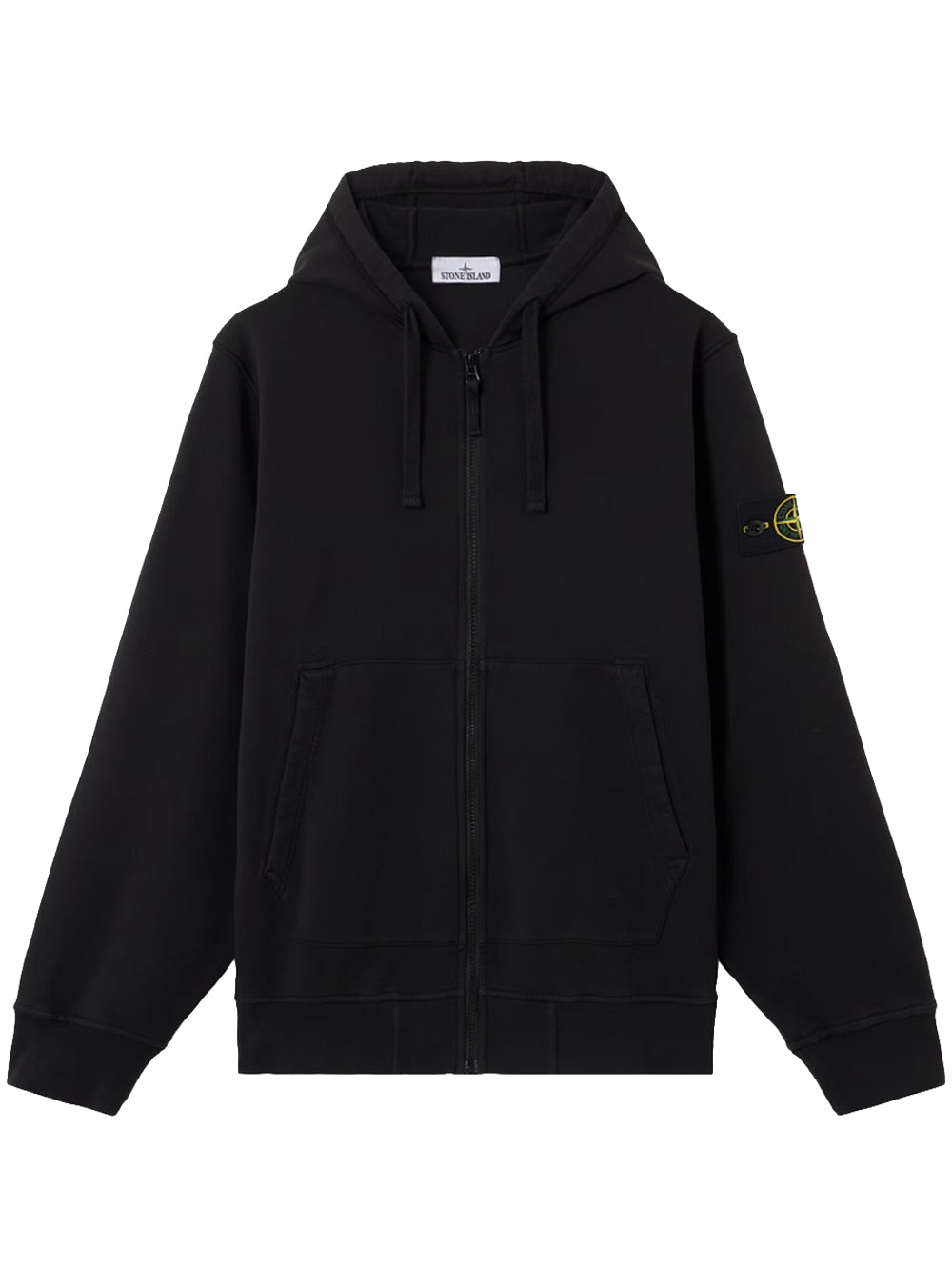 STONE ISLAND-FELPA FULLZIP-L2S156100061S0051 V0029 BLACK