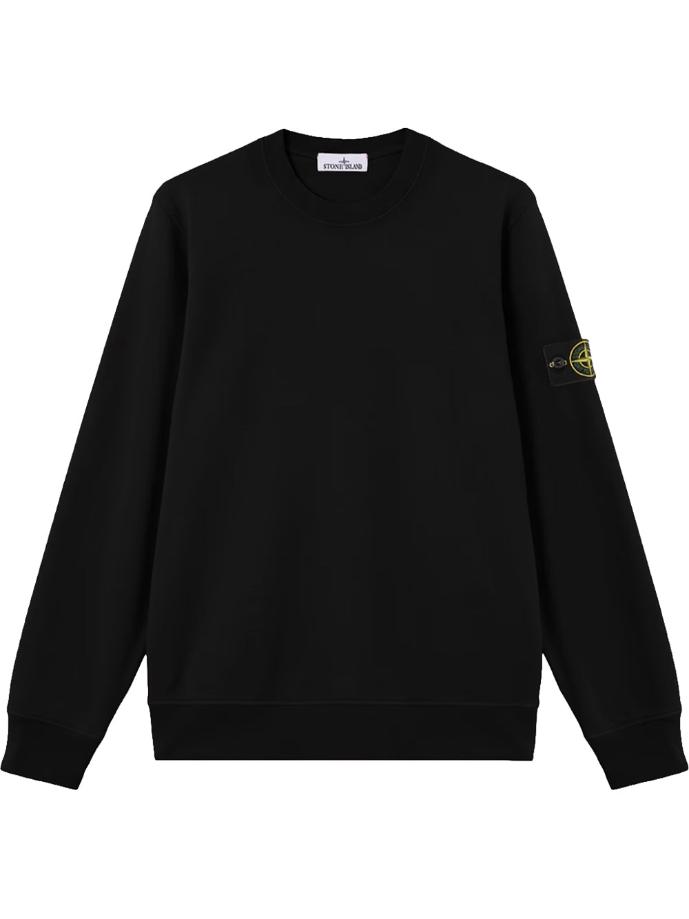 STONE ISLAND-FELPA GIROCOLLO-L2S156100060S0051 V0029 BLACK