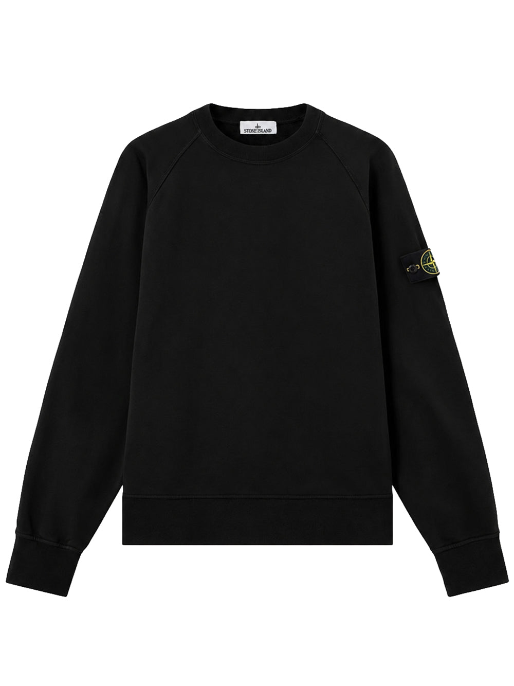 STONE ISLAND-FELPA GIROCOLLO OVER-L2S156100008S0051 V0029 BLACK