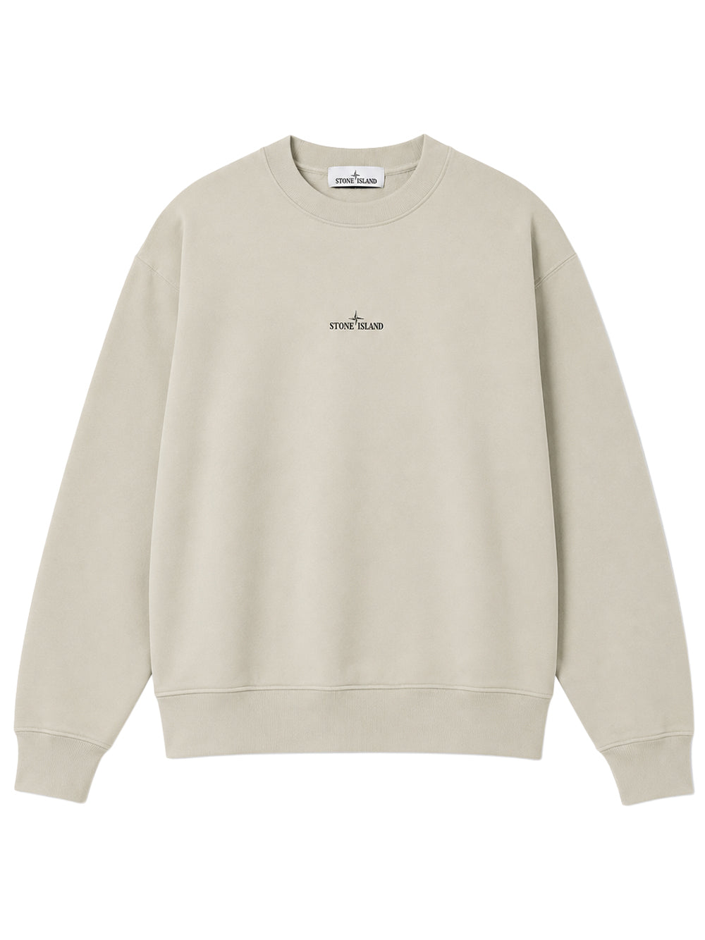 STONE ISLAND-FELPA-L2S156100039S0477 V005G MILITARY GREEN