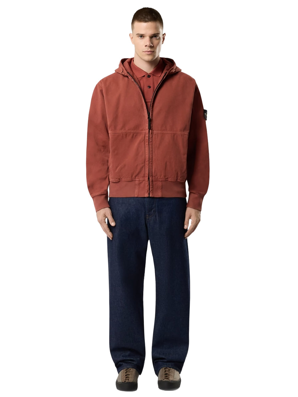 STONE ISLAND-JEANS LOOSE-L2S14J100006S00J7 VJ201 BLUE RINSE