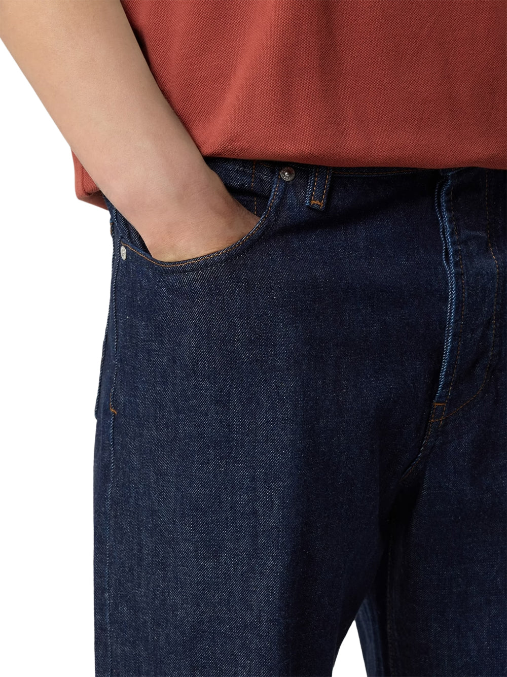 STONE ISLAND-JEANS LOOSE-L2S14J100006S00J7 VJ201 BLUE RINSE