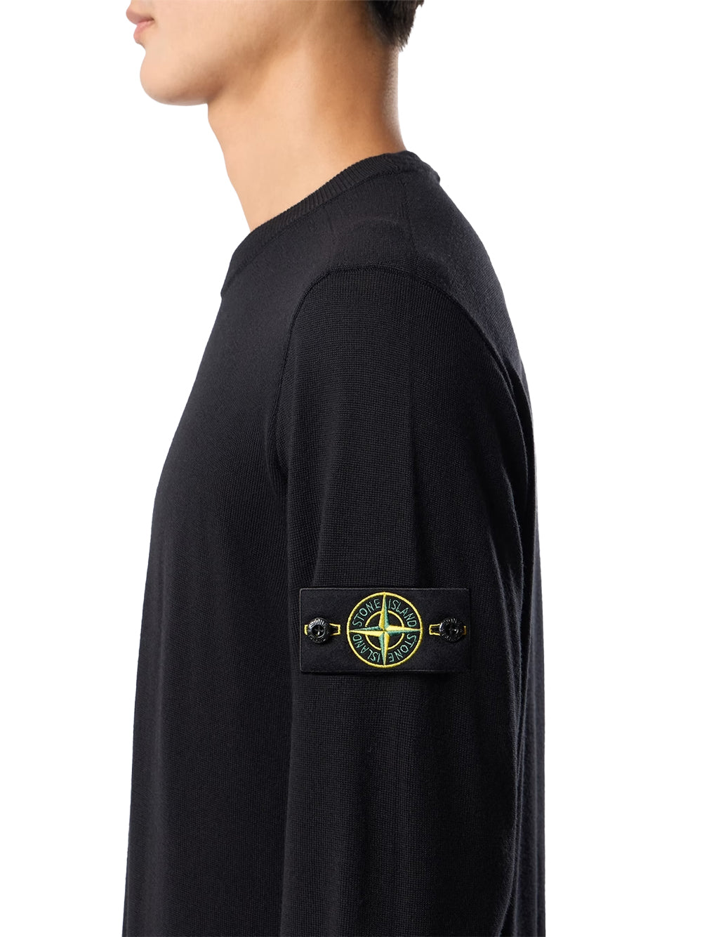 STONE ISLAND-MAGLIA LANA LIGHT RWS-L2S155100071S00C4 V0020 NAVY BLUE