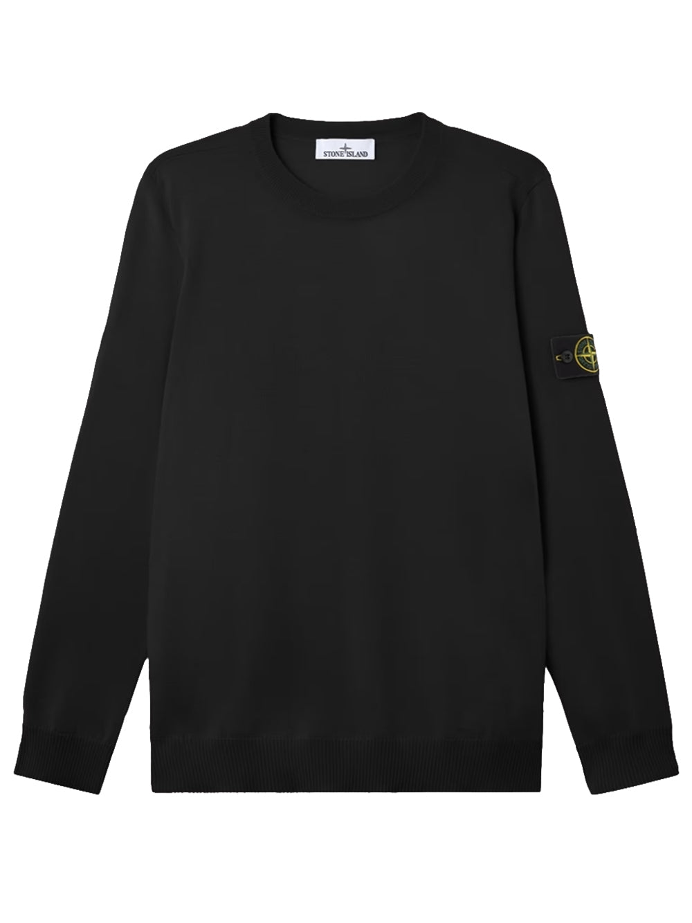 STONE ISLAND-MAGLIA LANA LIGHT RWS-L2S155100071S00C4 V0029 BLACK