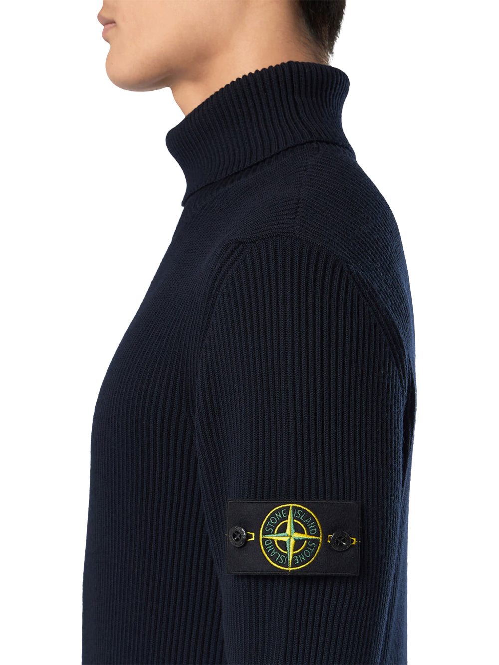 STONE ISLAND-MAGLIA RWS TURTLE NECK-L2S155100052S00C2 V0020 NAVY BLUE