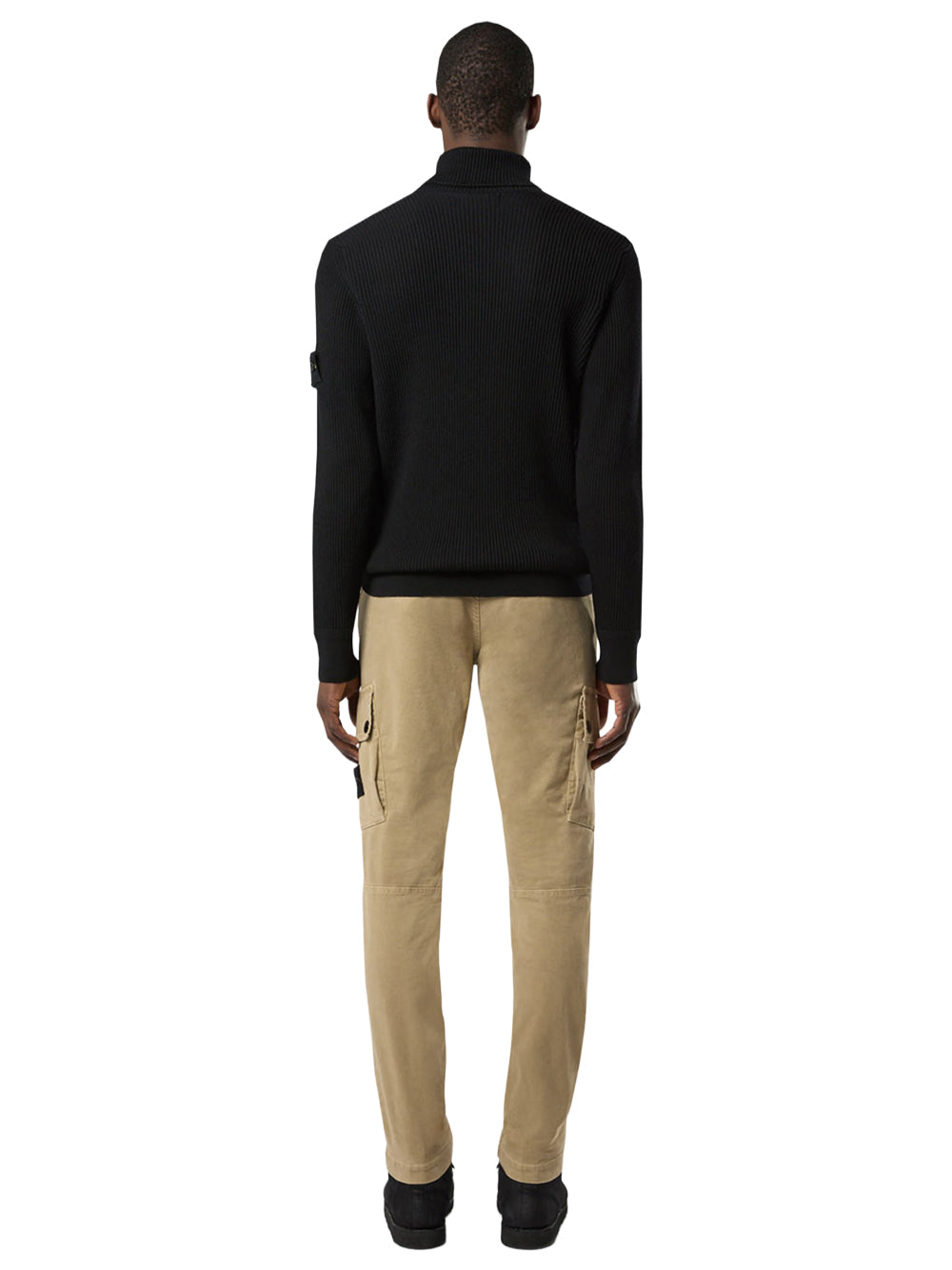 STONE ISLAND-MAGLIA RWS TURTLE NECK-L2S155100052S00C2 V0029 BLACK