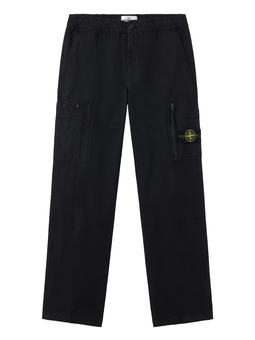 STONE ISLAND-PANTALONE LOOSE-L2S153100015S0211 V0029 BLACK