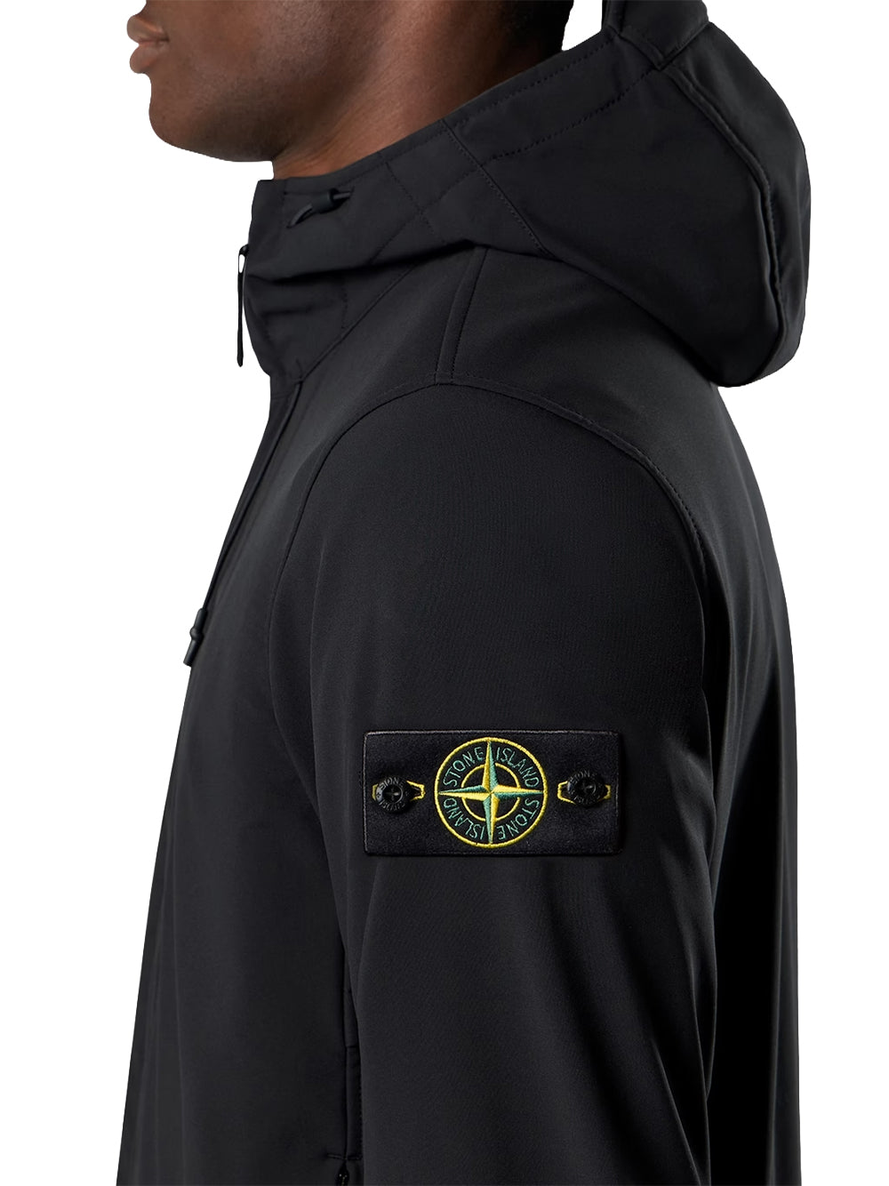 STONE ISLAND-SOFT SHELL HOODED JACKET-L2S15Q100004S0B22 V0029