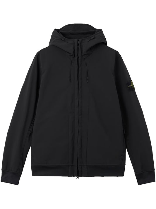 STONE ISLAND-SOFT SHELL HOODED JACKET-L2S15Q100004S0B22 V0029