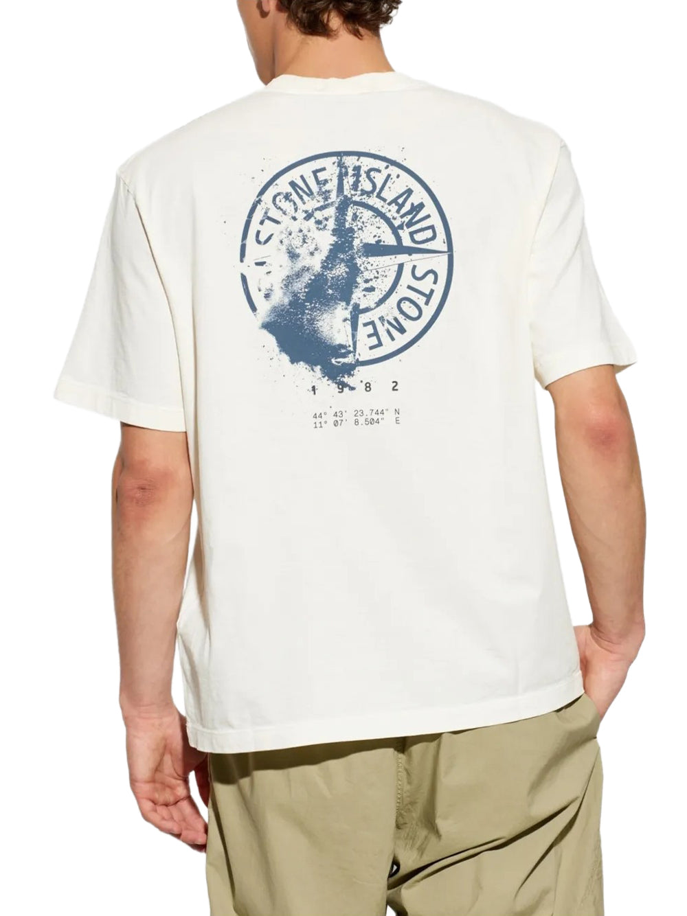 STONE ISLAND-T-SHIRT-L2S152100001S0534 V0093 IVORY