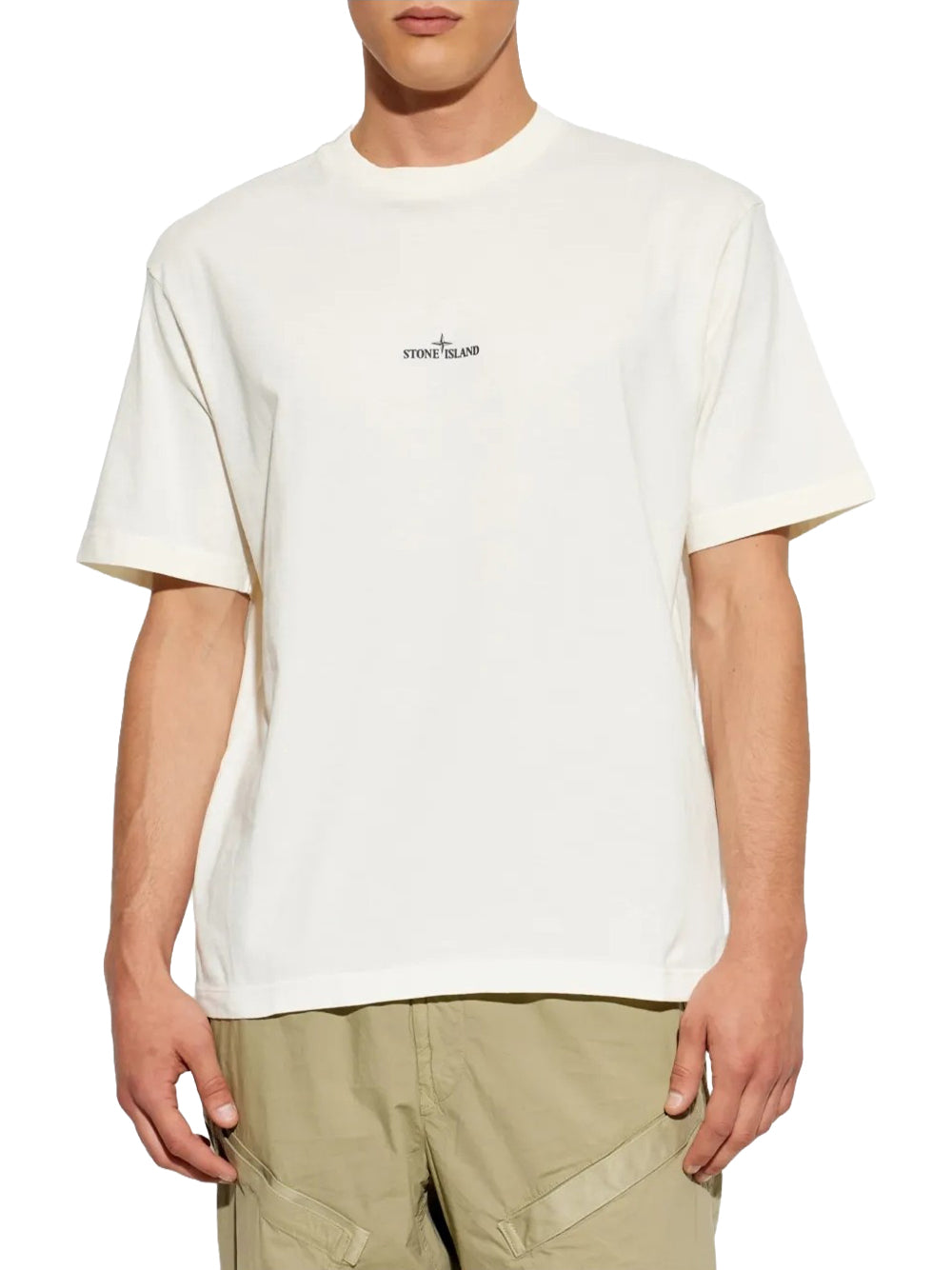 STONE ISLAND-T-SHIRT-L2S152100001S0534 V0093 IVORY