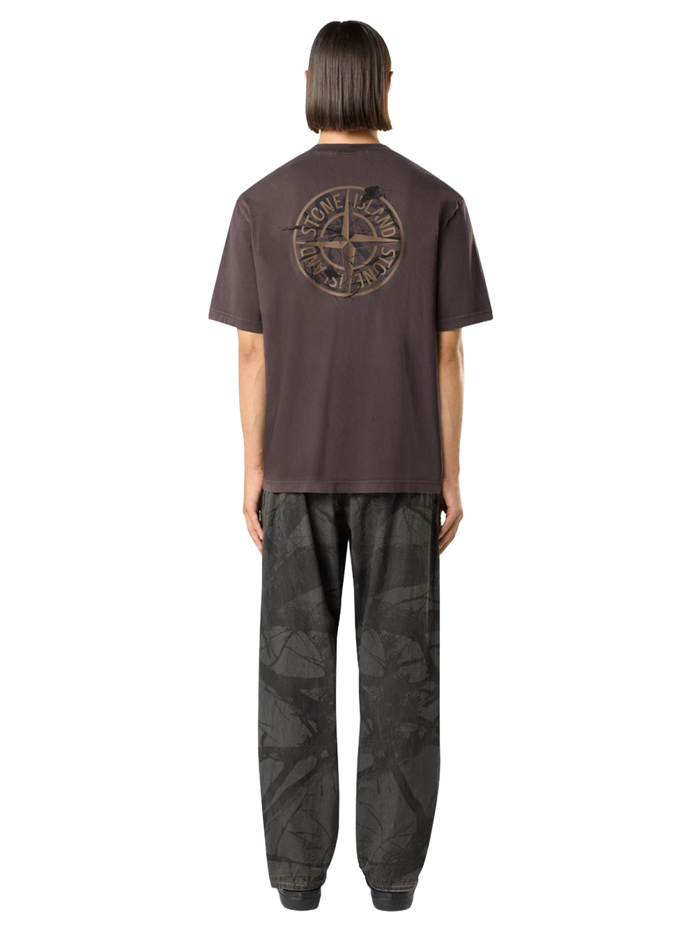 STONE ISLAND-T-SHIRT-L2S152100001S0E19 V011 DARK BURGUNDY