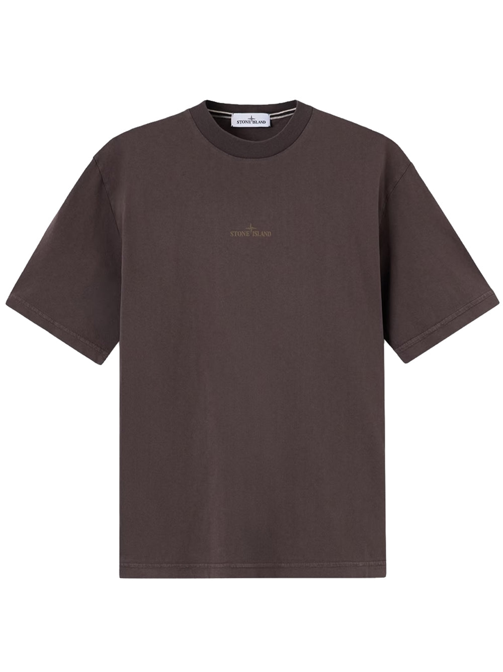 STONE ISLAND-T-SHIRT-L2S152100001S0E19 V011 DARK BURGUNDY