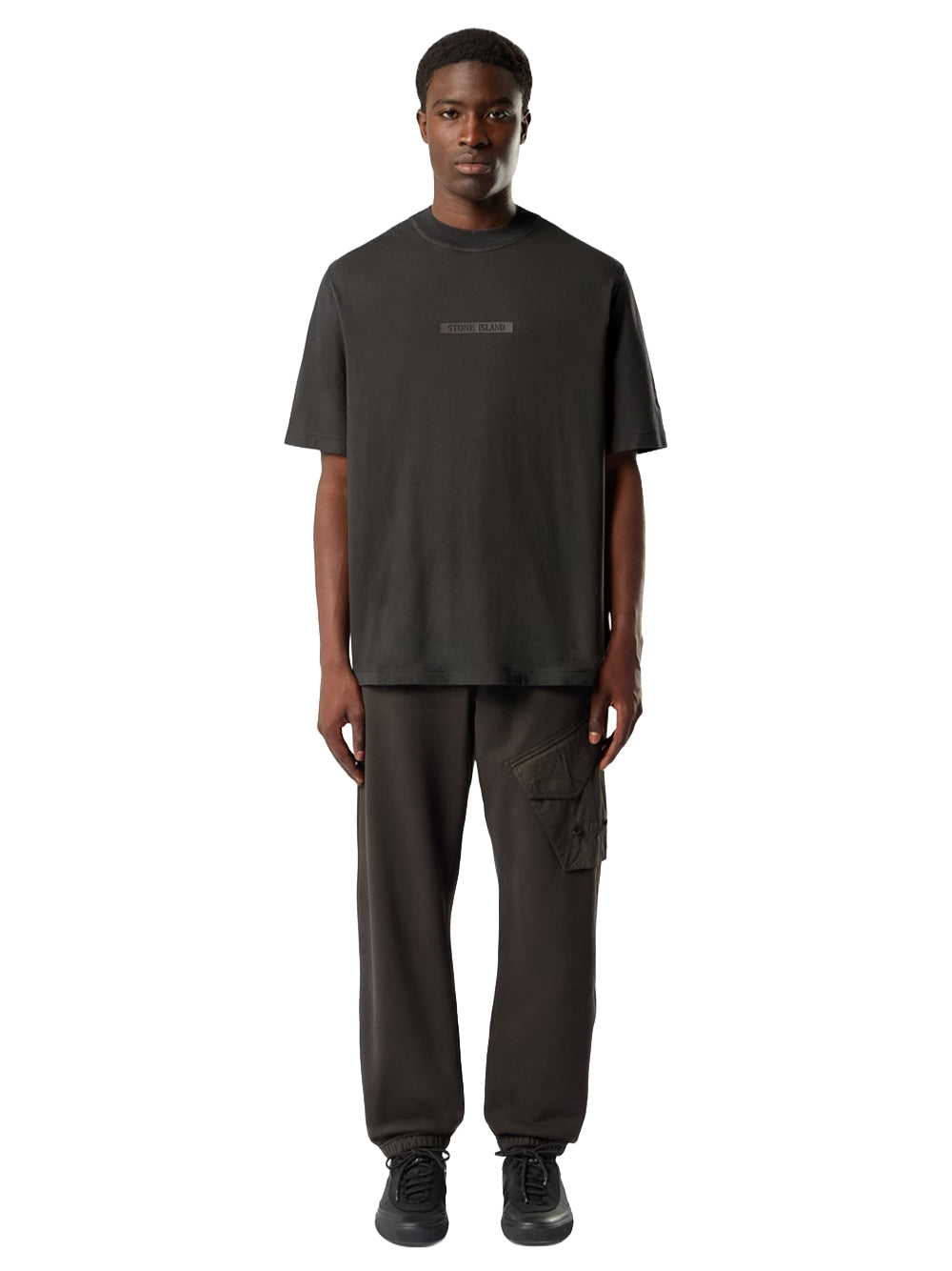 STONE ISLAND-T-SHIRT-L2S152100006S0500 V0078 COAL GREY