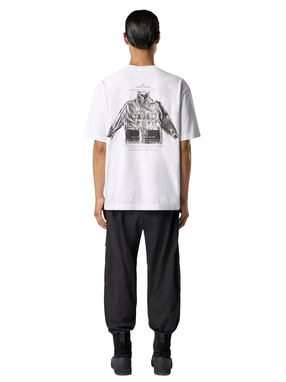 STONE ISLAND-T-SHIRT-L2S152100033S0091 V0001 WHITE
