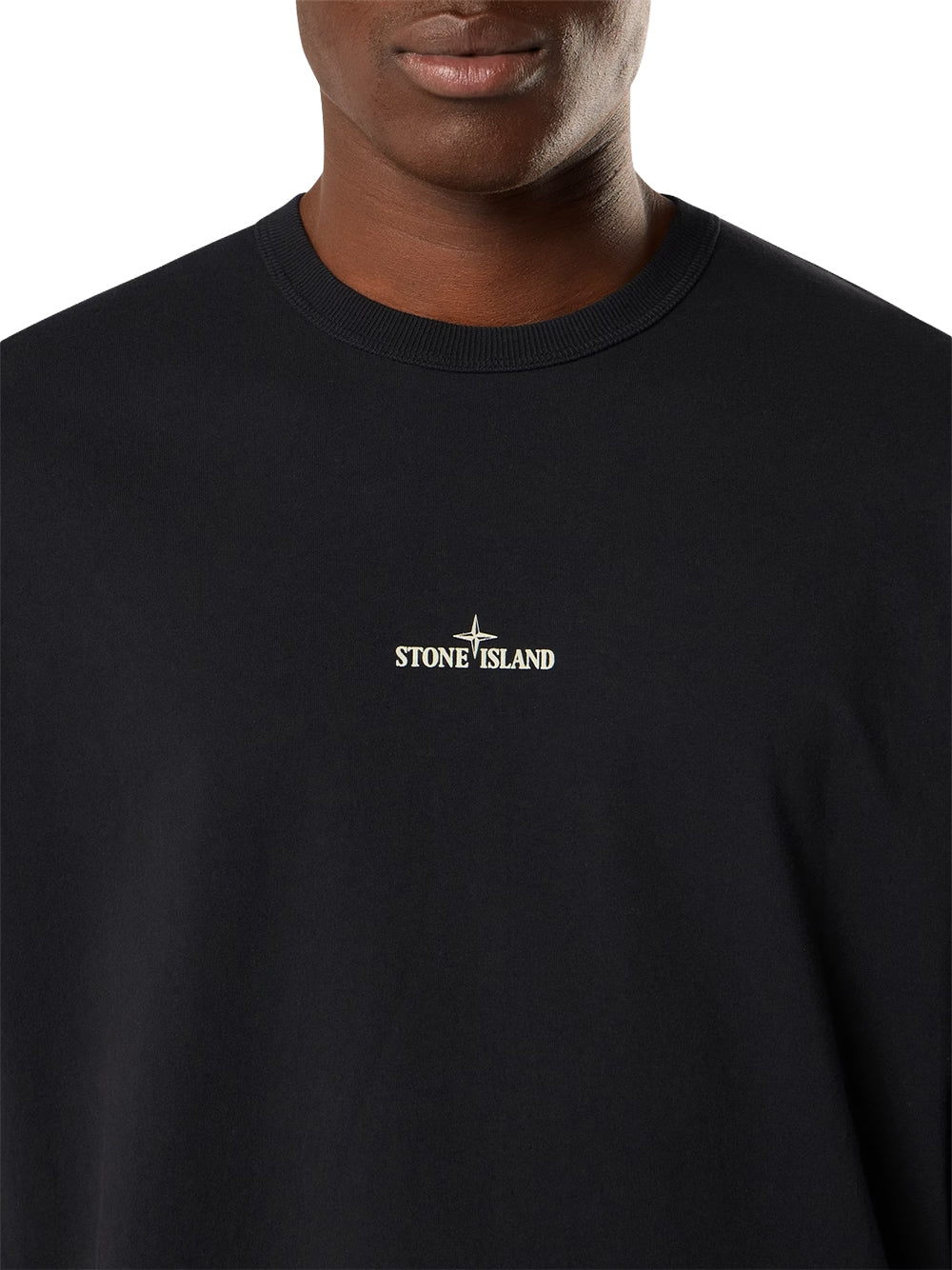 STONE ISLAND-T-SHIRT M/LUNGA-L2S152100029S0535 V0029 BLACK