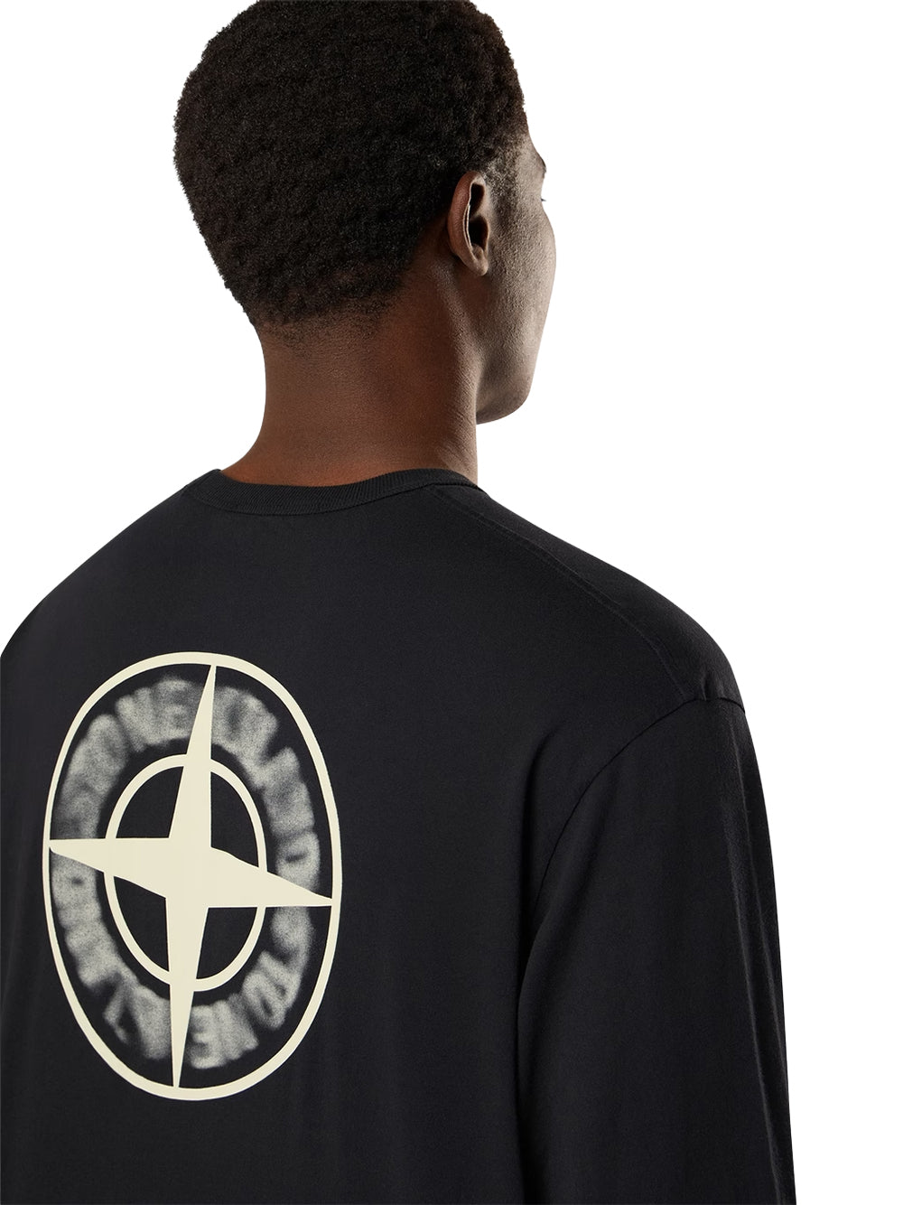 STONE ISLAND-T-SHIRT M/LUNGA-L2S152100029S0535 V0029 BLACK