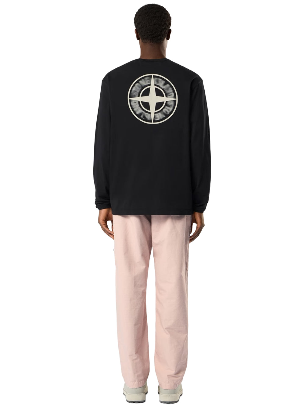 STONE ISLAND-T-SHIRT M/LUNGA-L2S152100029S0535 V0029 BLACK