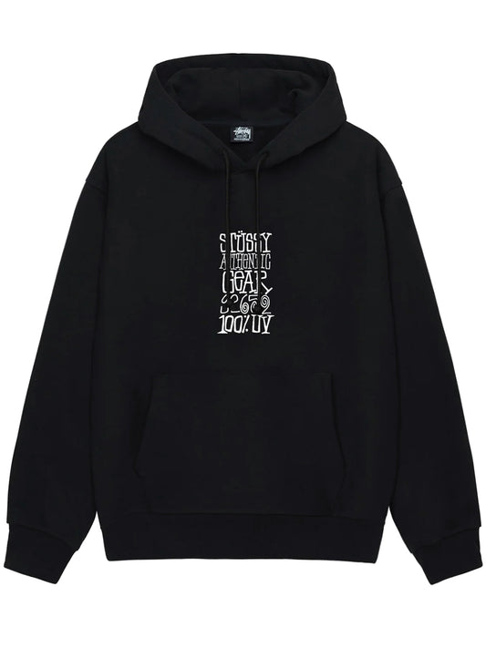 STUSSY-AUTHENTIC GEAR HOOD-1925124 0001 BLACK