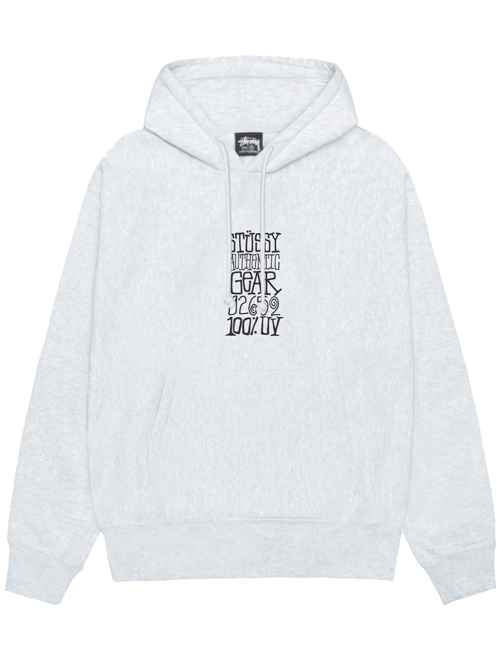 STUSSY-AUTHENTIC GEAR HOOD-1925124 0062 ASH HEATHER