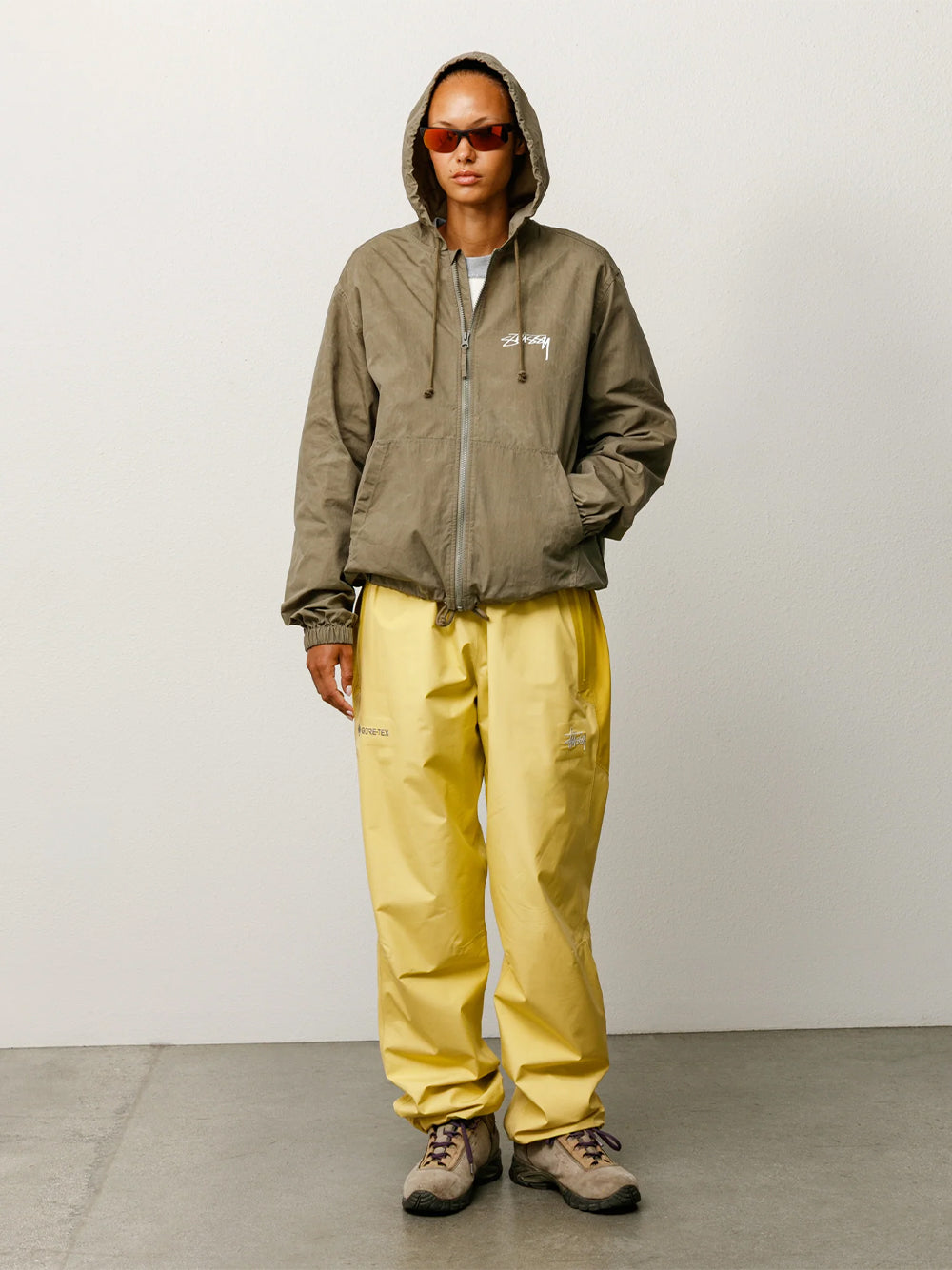 STUSSY-BEACH SHELL COTTON WAX-115951 0403 OLIVE