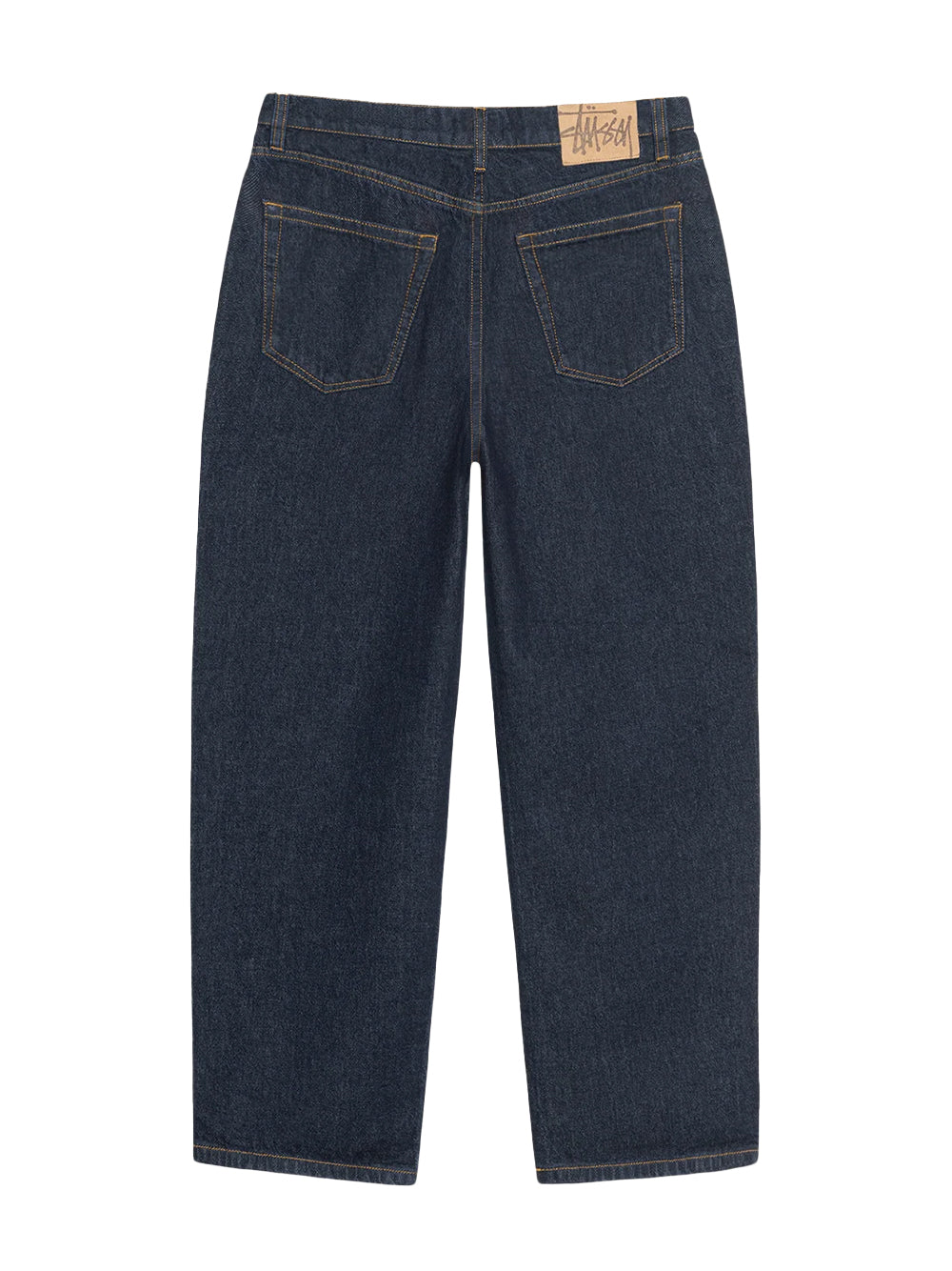 STUSSY-BIG OL JEAN DENIM-116599T 0737 RINSED INDIGO