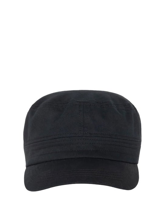 STUSSY-CADET HELVETICA LOGO CAP-1311173 0001 BLACK