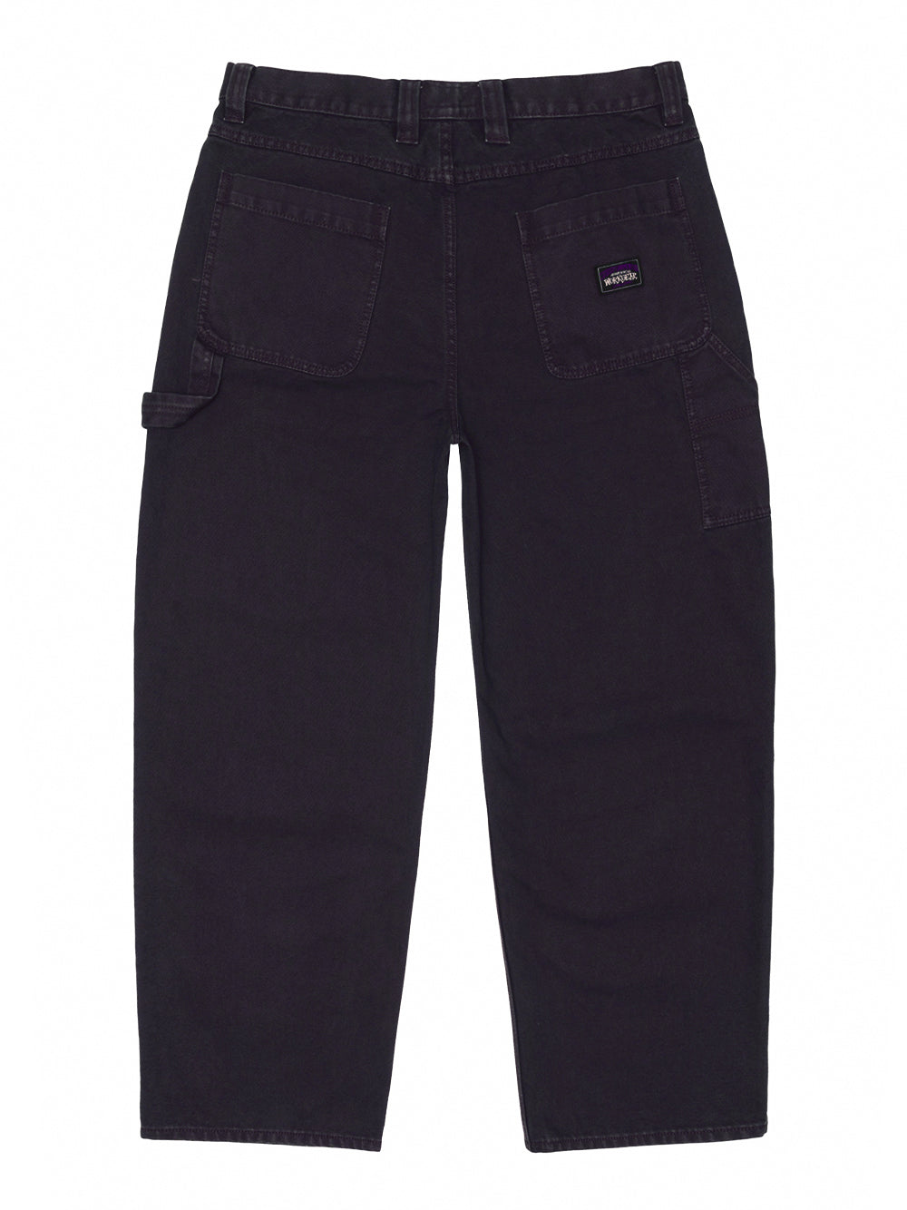 STUSSY-CARPENTER PANT CANVAS-116722 0001 BLACK