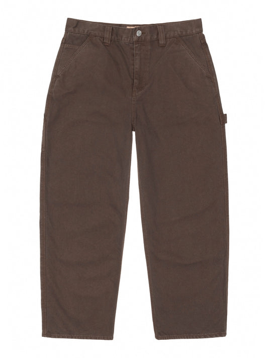STUSSY-CARPENTER PANT CANVAS-116722 1001 BROWN